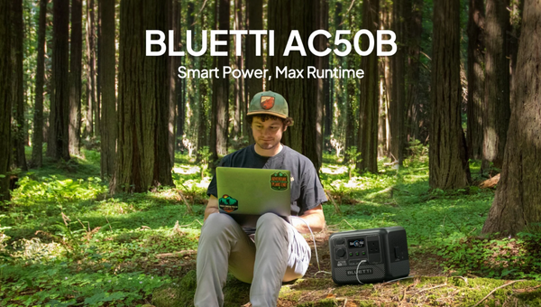 BLUETTI AC50B Smart power Max Runtime