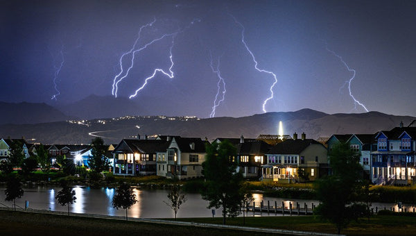 solar generators power homes during storm