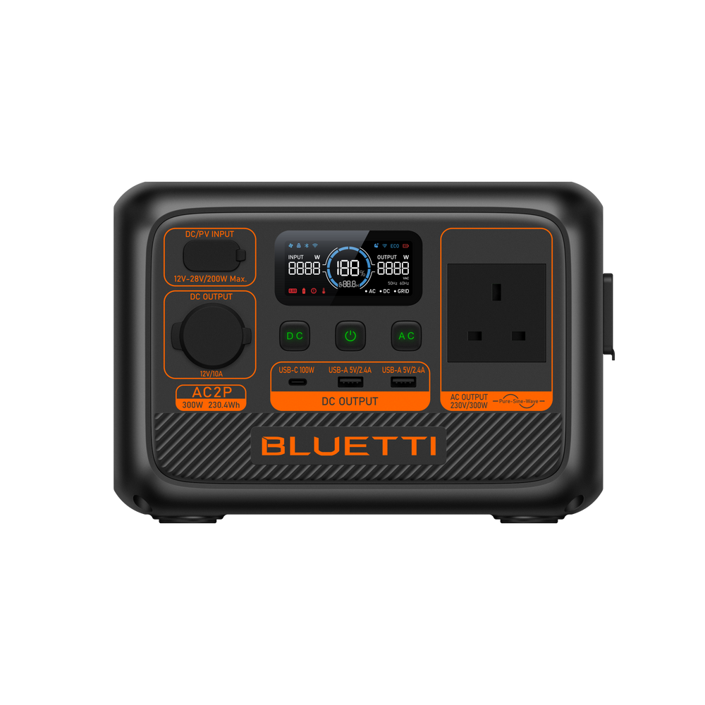 BLUETTI AC2P Portable Power Station | 300W 230Wh