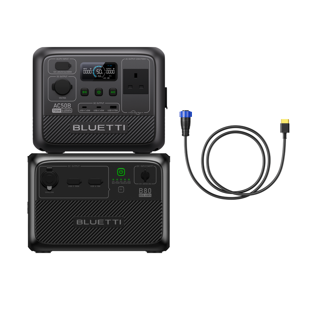 BLUETTI AC50B Portable Power Station | 700W 448Wh