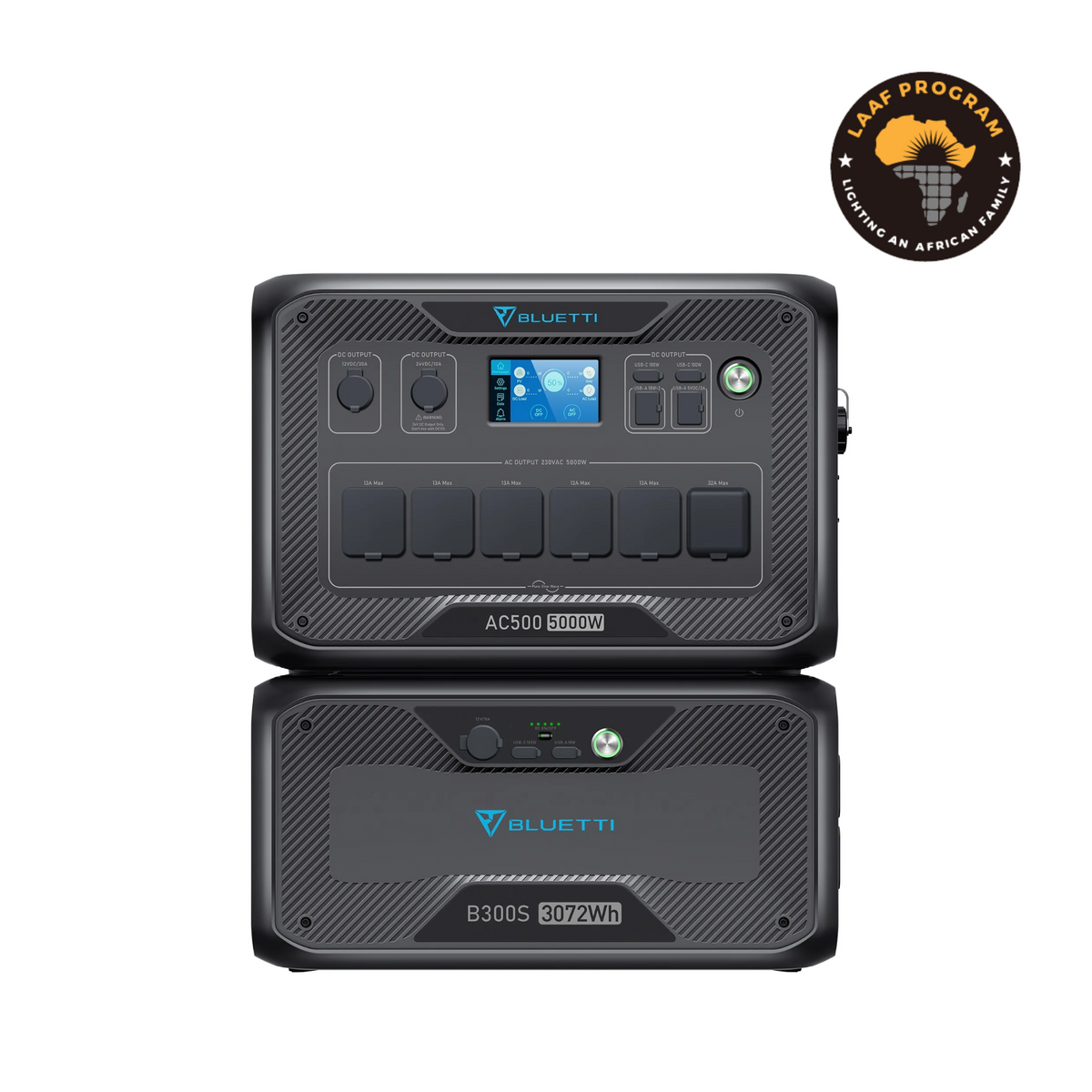 BLUETTI AC500 + B300K Home Battery Backup