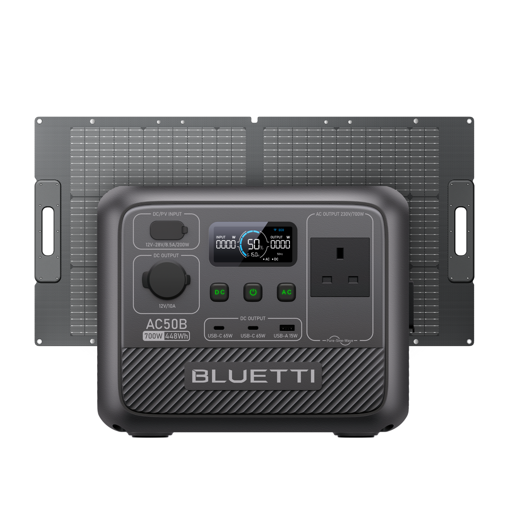 BLUETTI AC50B Portable Power Station | 700W 448Wh