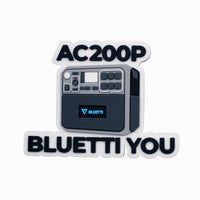 BLUETTI Button Pin and Stickers