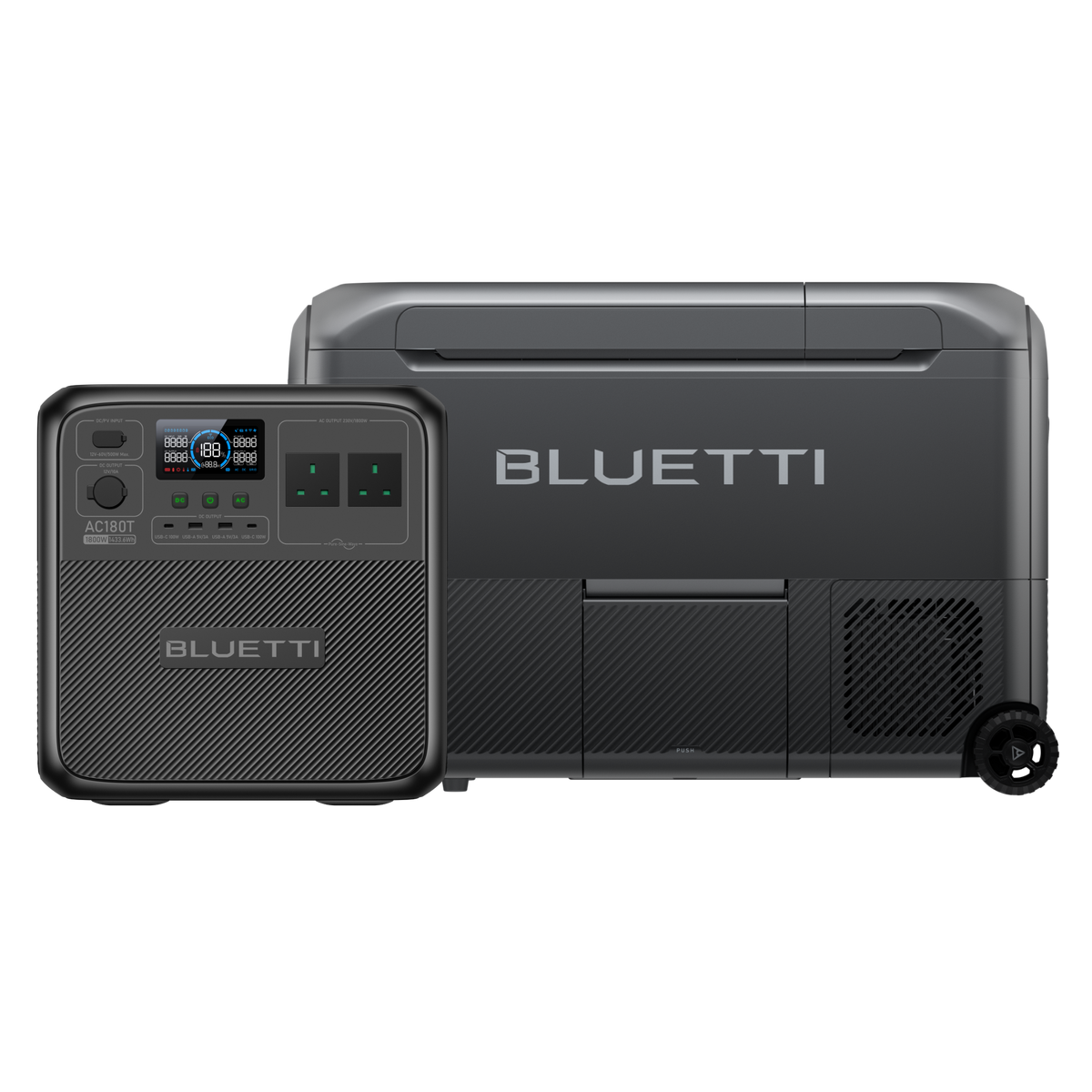 BLUETTI MultiCooler Fridge+B70 Battery Pack