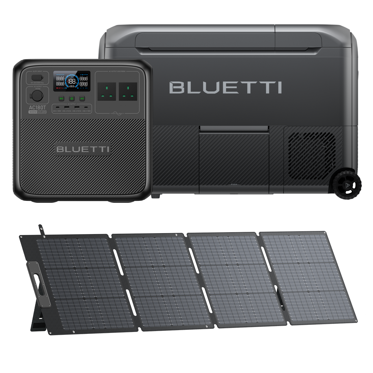 BLUETTI MultiCooler Fridge+B70 Battery Pack