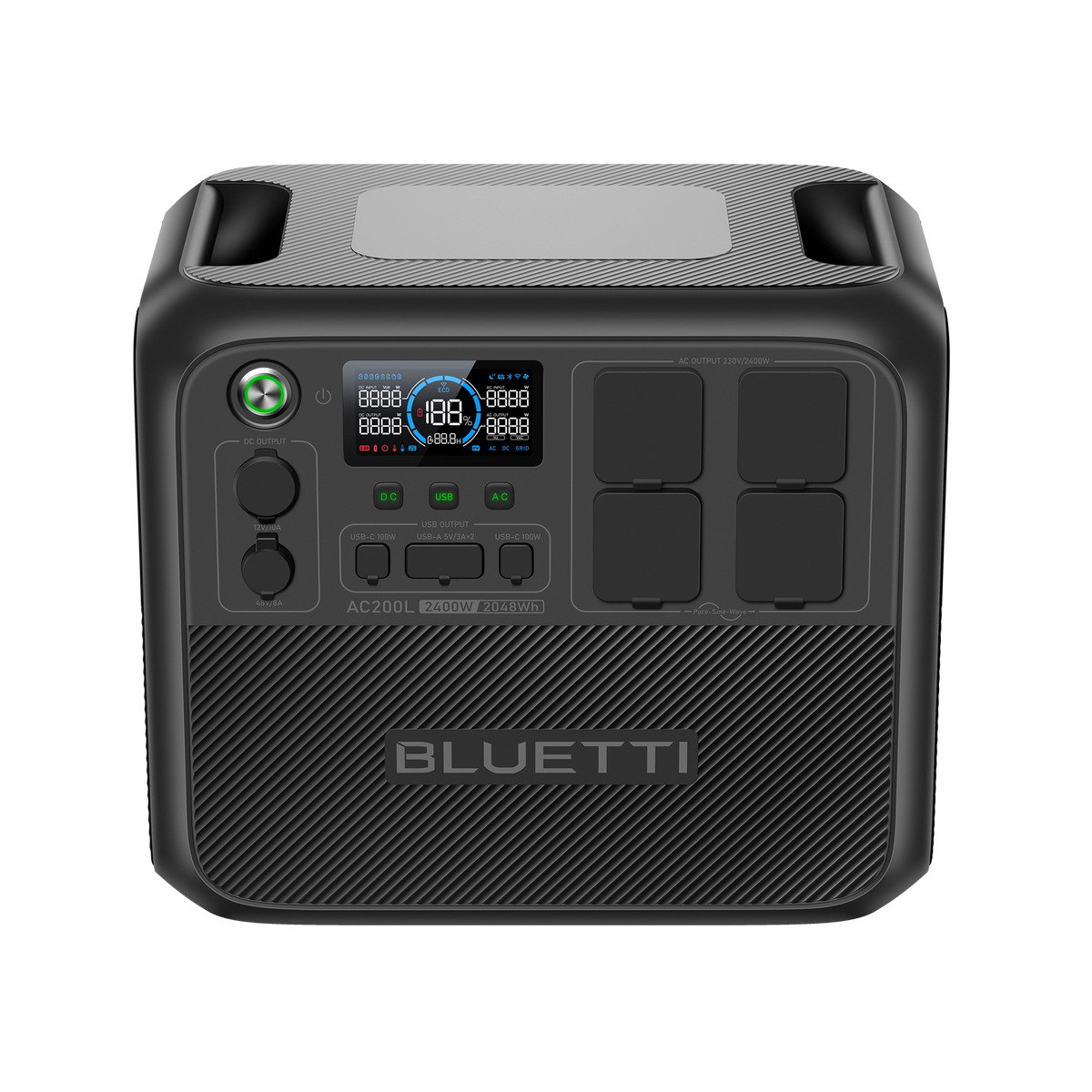 BLUETTI AC200L Expandable Power Station | 2,400W 2,048Wh