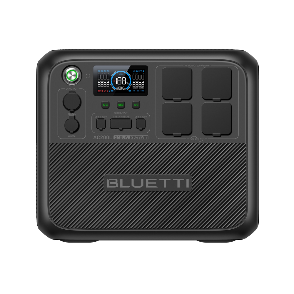 BLUETTI AC200L Expandable Power Station | 2,400W 2,048Wh