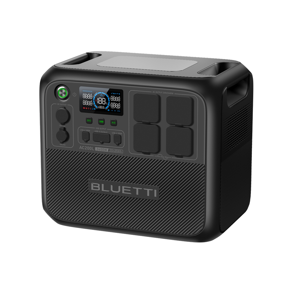 BLUETTI AC200L Expandable Power Station | 2,400W 2,048Wh