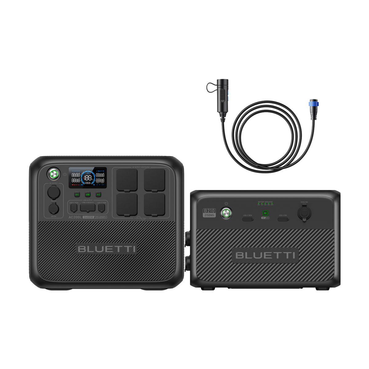 BLUETTI AC200L Expandable Power Station | 2,400W 2,048Wh