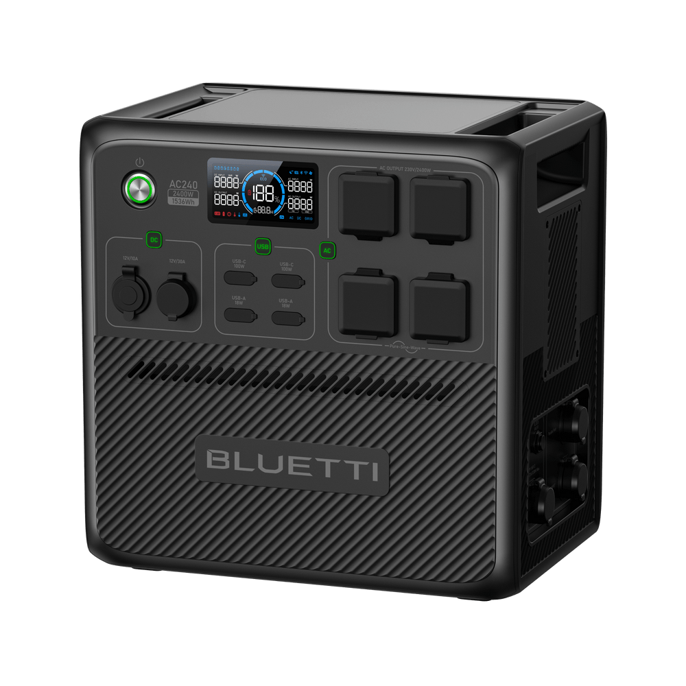 BLUETTI AC240 Portable Power Station | 2,400W 1,536Wh