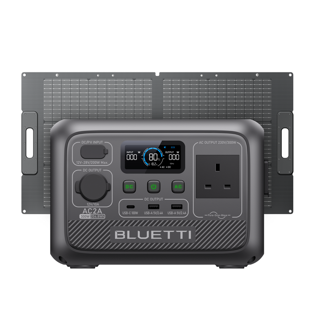 BLUETTI AC2A Portable Power Station | 300W 204Wh
