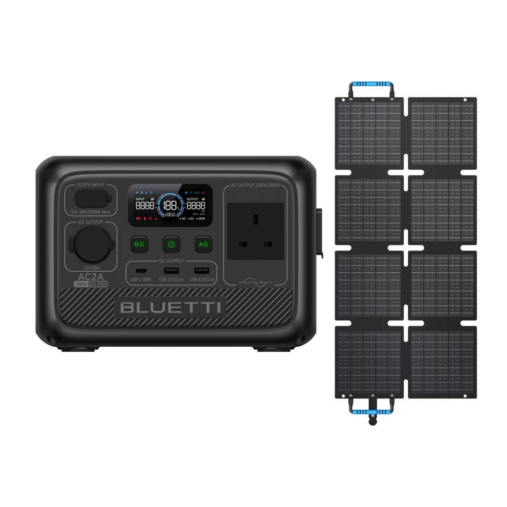 BLUETTI AC2A Portable Power Station | 300W 204Wh