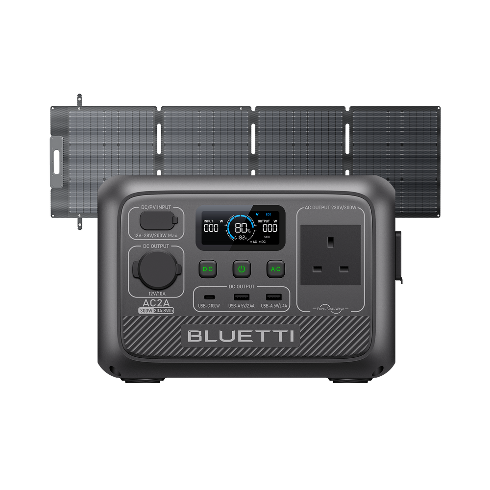 BLUETTI AC2A Portable Power Station | 300W 204Wh