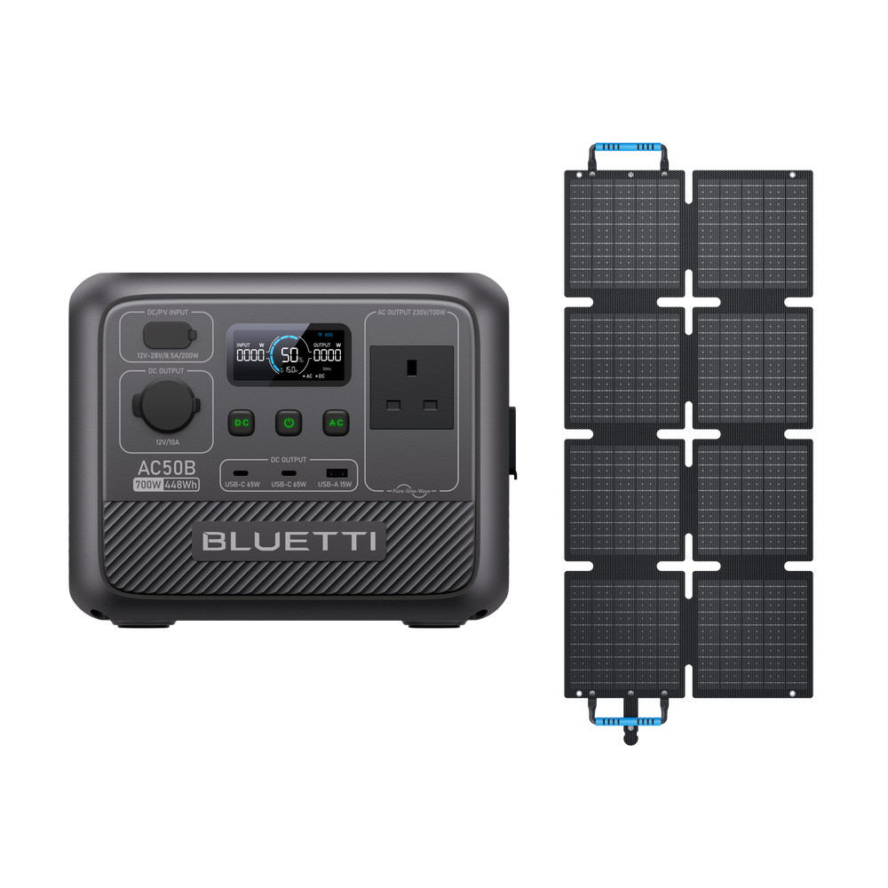 BLUETTI AC50B Portable Power Station | 700W 448Wh