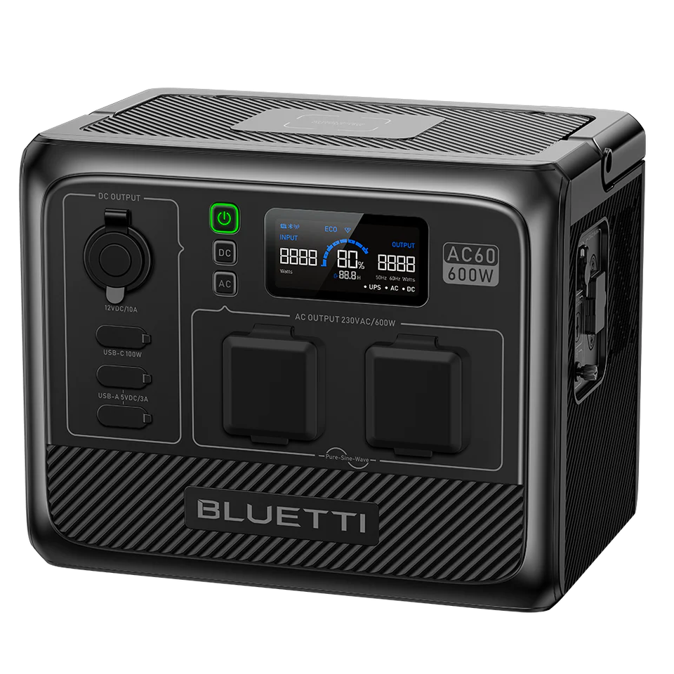 BLUETTI AC60 Portable Power Station | 600W 403Wh