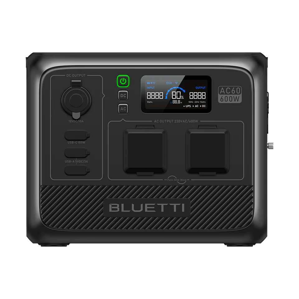 BLUETTI AC60 Portable Power Station | 600W 403Wh