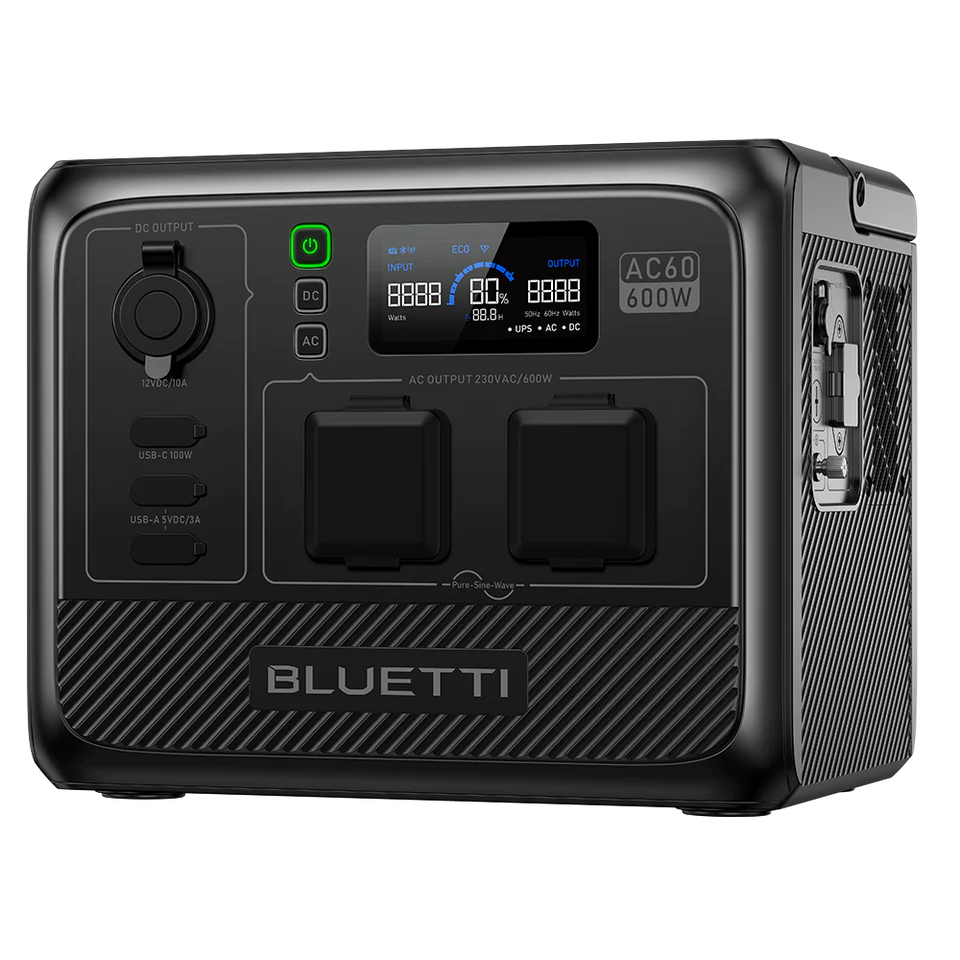 BLUETTI AC60 Portable Power Station | 600W 403Wh