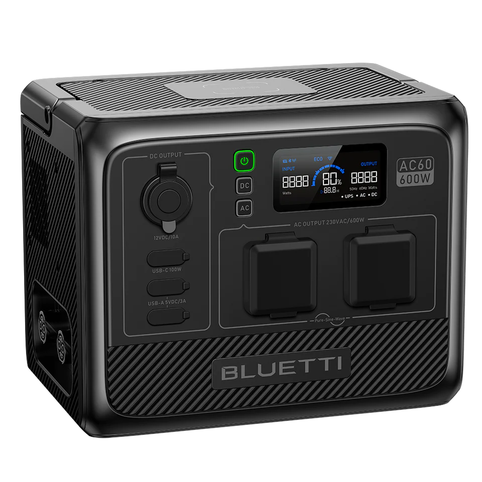BLUETTI AC60 Portable Power Station | 600W 403Wh