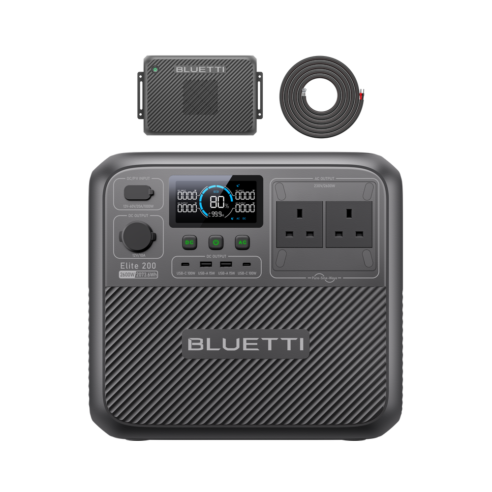 BLUETTI Charger 2 | 1200W Alternator & Solar Dual DC Charger