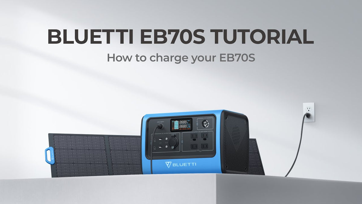 EB70 charging tutorial
