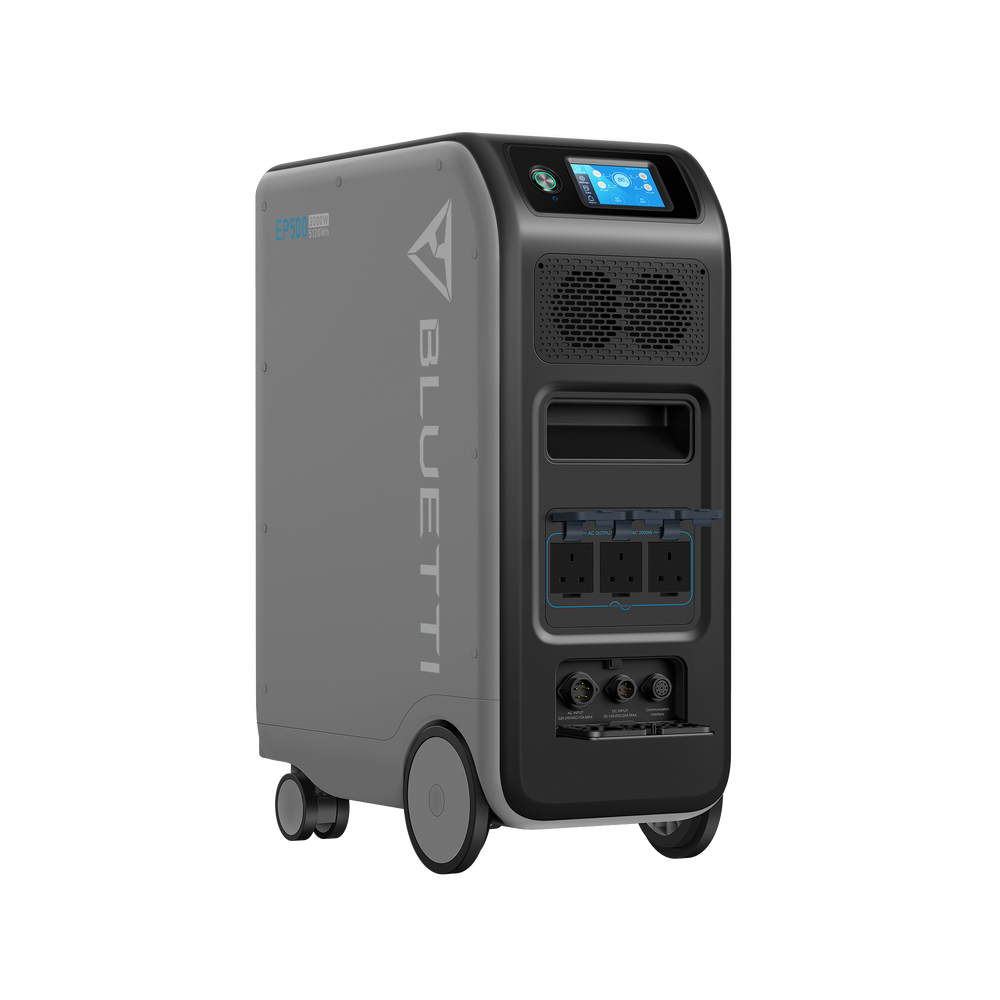 BLUETTI EP500 Power Station | 2,000W 5,100Wh - GRAY