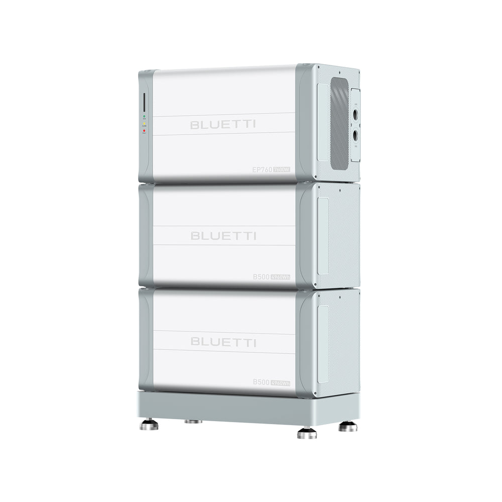 BLUETTI EP760 + 2/B500 Home Battery Backup | 7,600W 9,920Wh