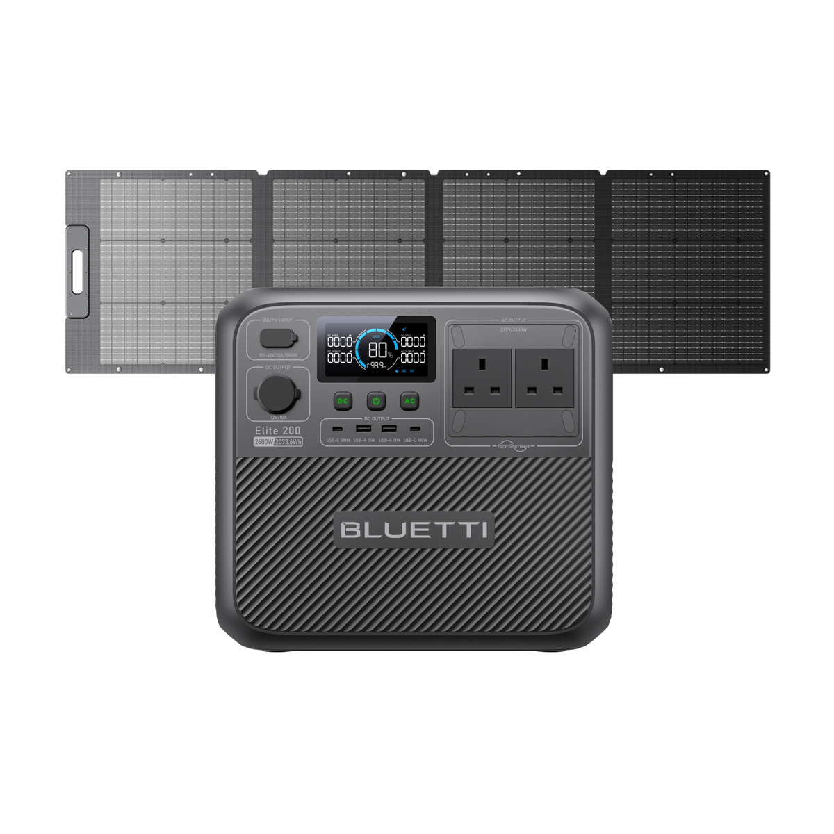 BLUETTI Elite 200 V2+PV200D