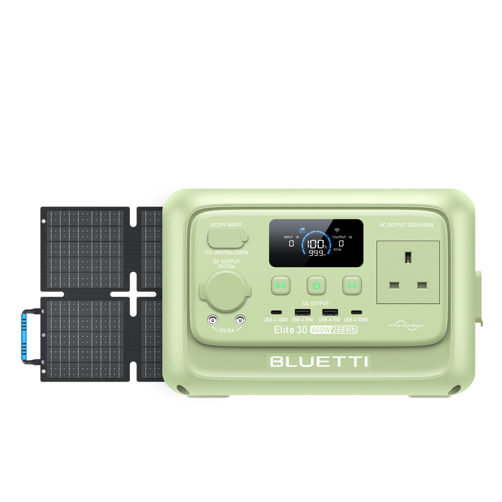BLUETTI Elite 30 V2 Portable Power Station | 600W 288Wh
