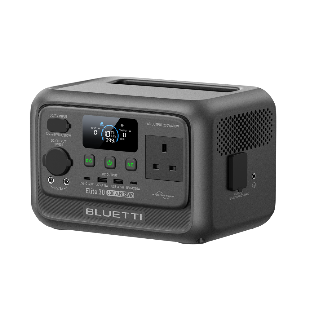 BLUETTI Elite 30 V2 Portable Power Station | 600W 288Wh