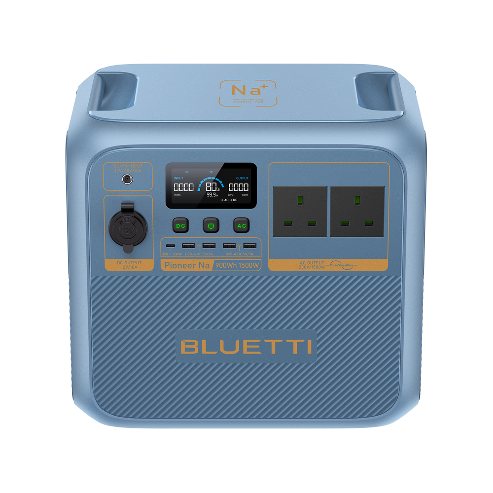 BLUETTI Pioneer Na Portable Power Station (Sodium-ion) | 1,500W 900Wh