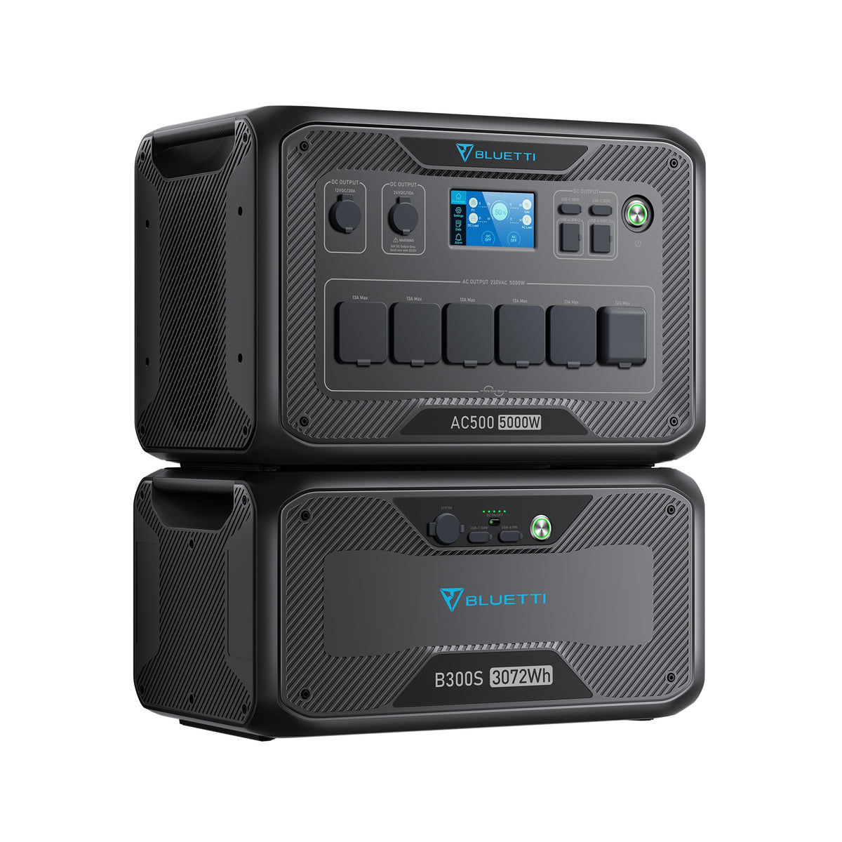 BLUETTI AC500 + B300K Home Battery Backup
