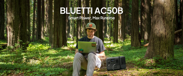 BLUETTI AC50B: Smart Power, Max Runtime