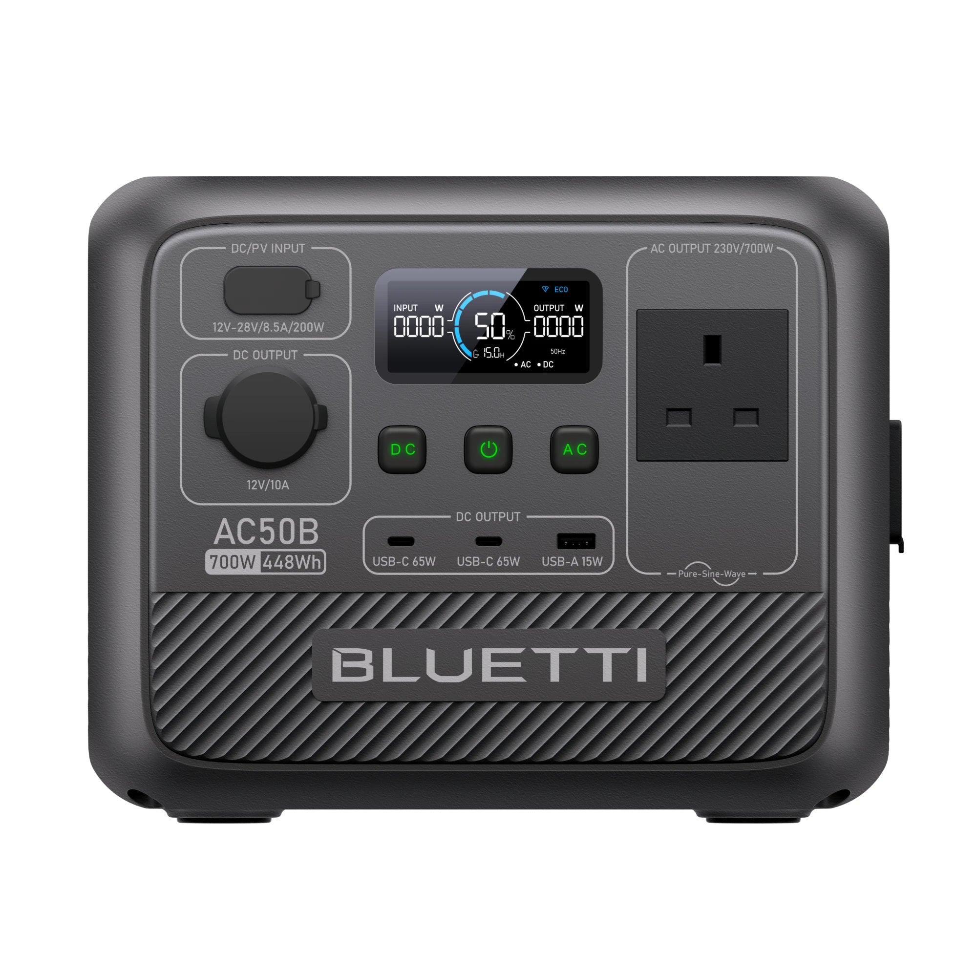 BLUETTI AC50B Portable Power Station | 700W 448Wh