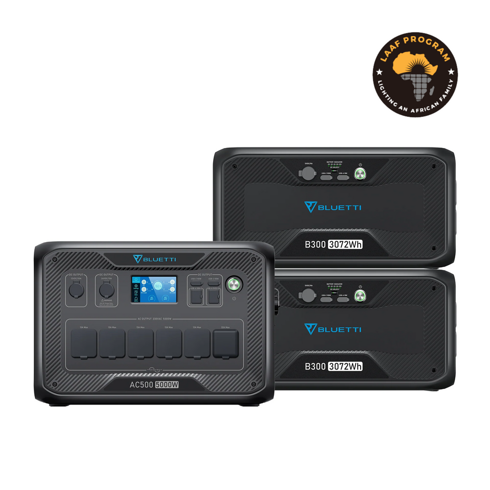 BLUETTI AC500 + B300K Home Battery Backup