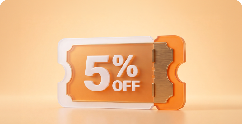 5% off
