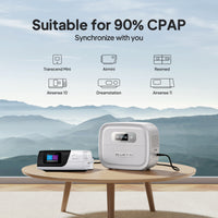 BLUETTI X60 614Wh CPAP Power Bank For Camping/Travel/Emergency