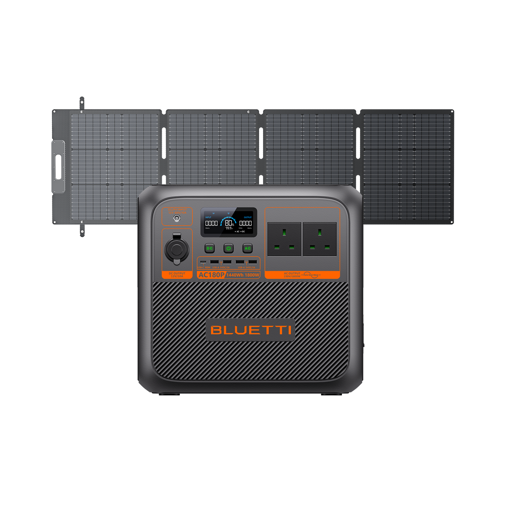 BLUETTI AC180P Portable Power Station | 1,800W 1,440Wh