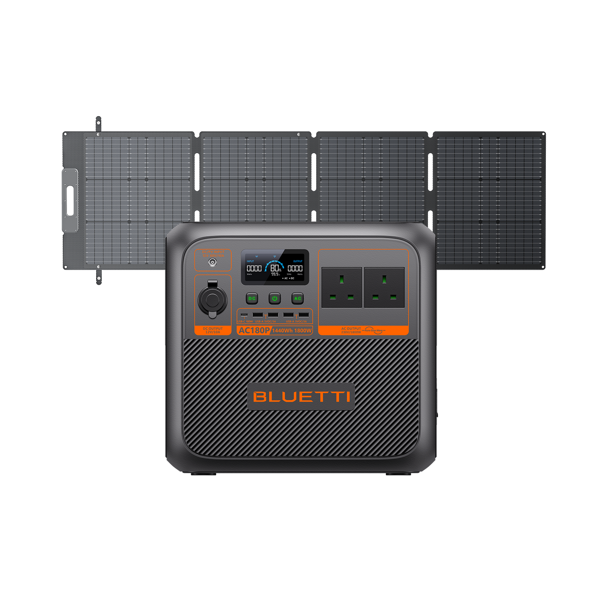 BLUETTI AC180P Portable Power Station | 1,800W 1,440Wh