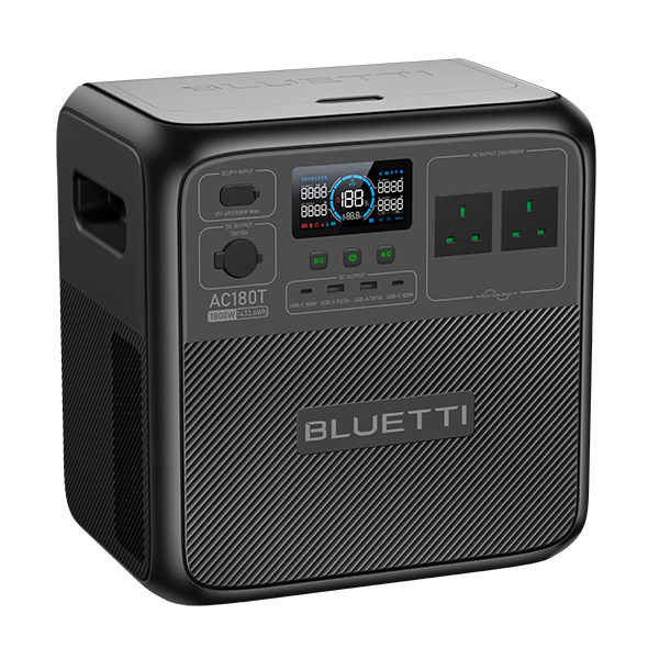 BLUETTI AC180T Solar Portable Power Station | 1,800W 1,433Wh