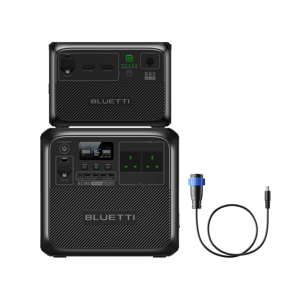 BLUETTI AC180 Portable Power Station | 1,800W 1,152Wh