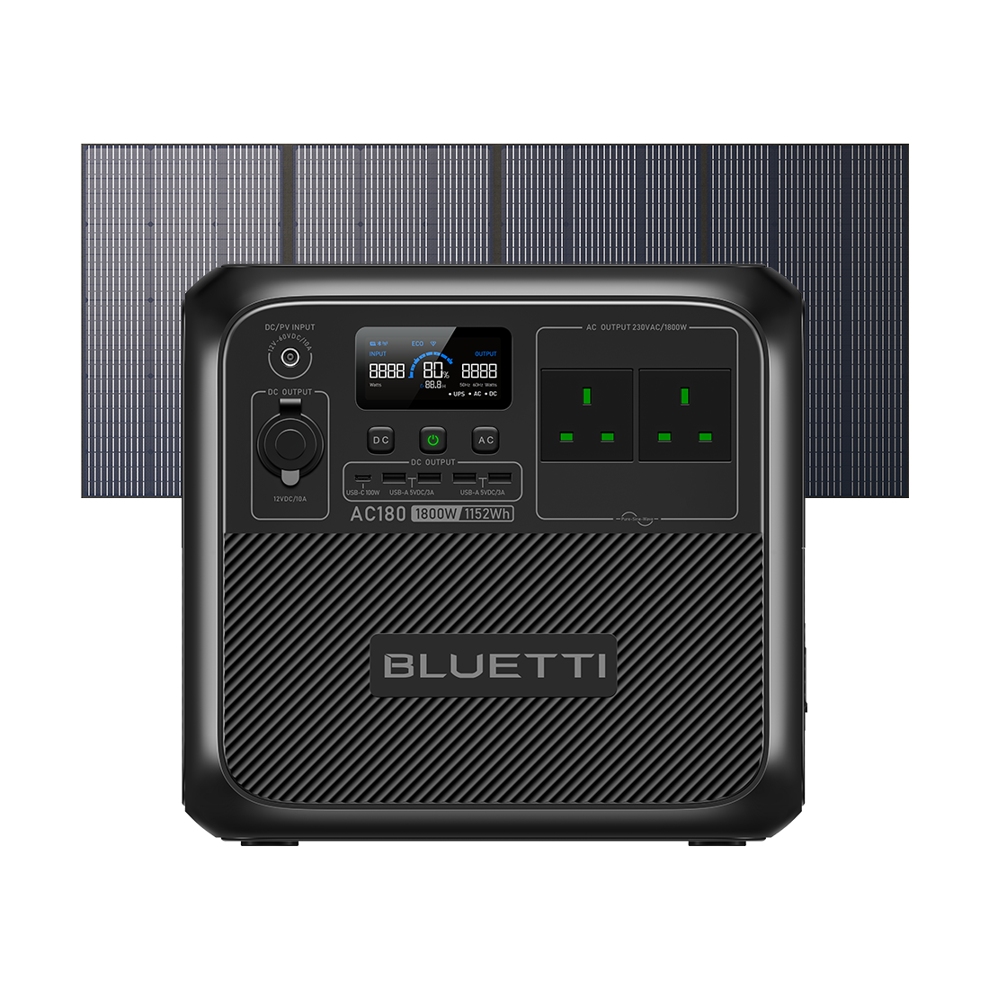 BLUETTI AC180 Portable Power Station | 1,800W 1,152Wh