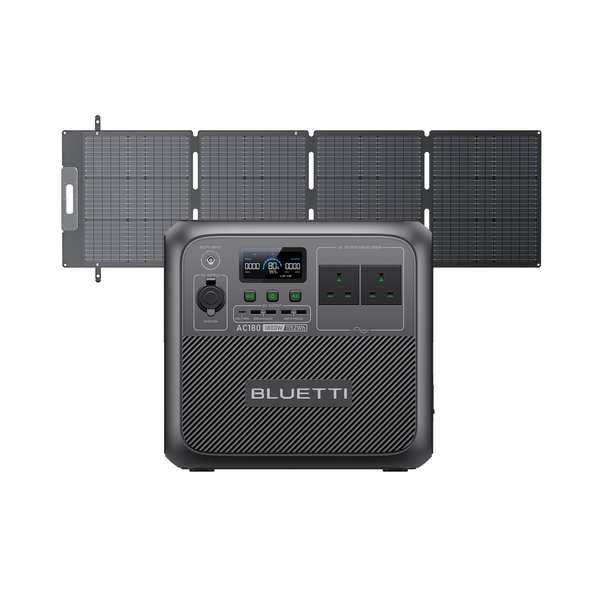 BLUETTI AC180+PV200D