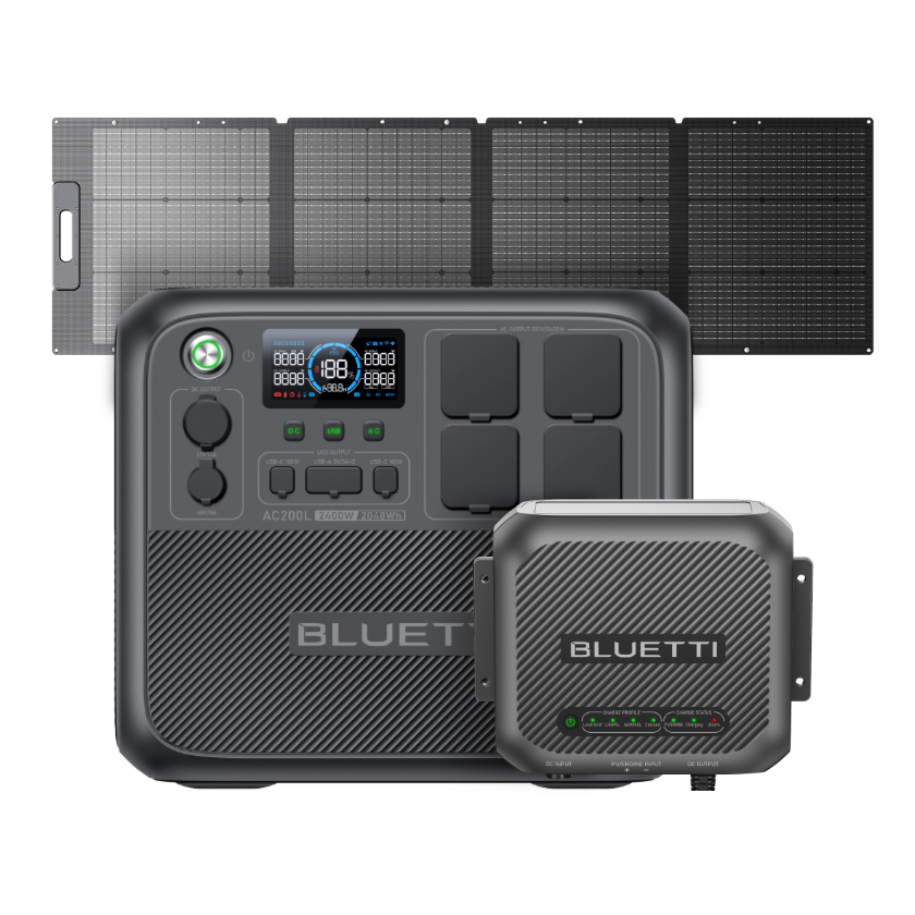 BLUETTI AC200L Expandable Power Station | 2,400W 2,048Wh