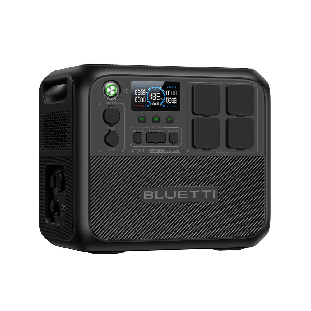 BLUETTI AC200L Expandable Power Station | 2,400W 2,048Wh