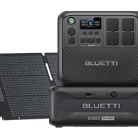 AC200L+B300K+PV350 | 2400W 4812.8Wh |  350W Solar Kit