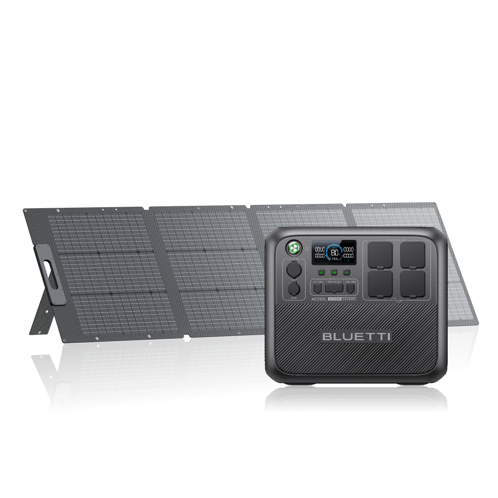 AC200L + 200 W | 2,048 Wh Capacity | 200 W Solar Panel