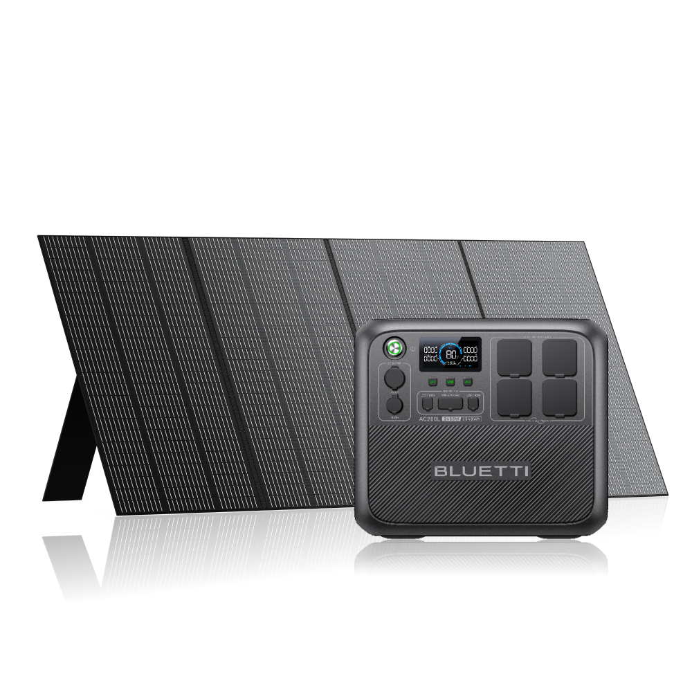 AC200L + 350W 2 048 Wh Capacity 350 W Solar Panel