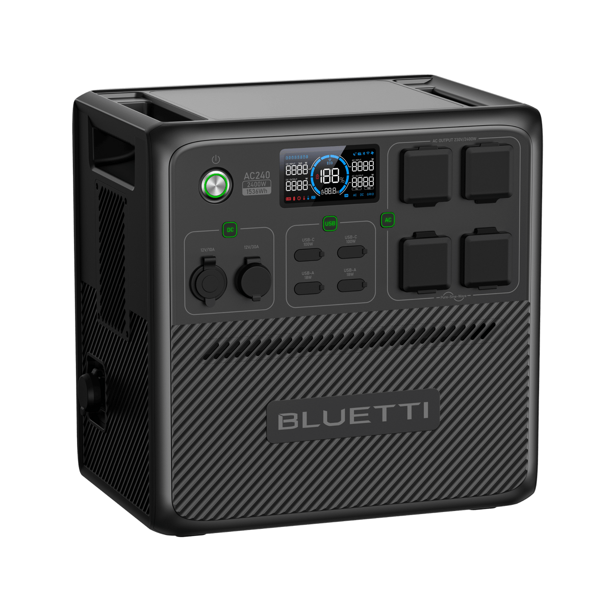 BLUETTI AC240+B210 Power kit | 2,400W 3,686Wh