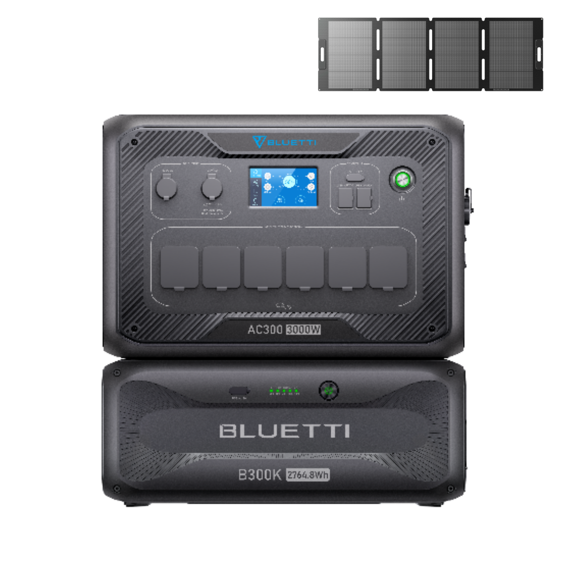BLUETTI AC300 + B300K Home Battery Backup | 3,000W 2,764.8Wh