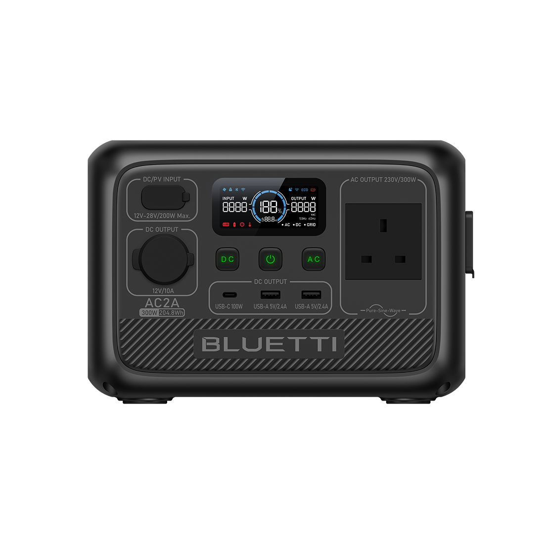 BLUETTI AC2A Portable Power Station | 300W 204Wh